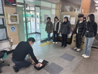 마산회원구 회성동, 노후 AED 교체 및 직원 대상 심폐소생술 교육 실시