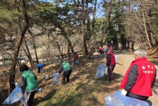 통영시 명정동, 각종 행사 대비 민관합동 환경정화활동 및 홍보 캠페인 실시