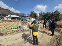 제46호 사랑의 집짓기, 거창군 남상면 진목리 진목마을서 본격 추진