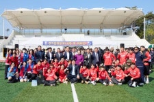 통영시 제10회 경상남도축구협회장기 동호인 축구대회 성황리 개최