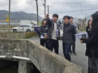 이종덕 의창구청장, 동읍 주요사업장 현장 점검