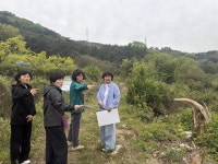 성산구청장, 불모산 저수지 산책로 조성 현장 점검