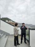 의창구청장, 북면 공원·작은도서관 민원 현장 점검