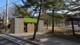 진해구, 제덕만매립지 노후 공중화장실 교체 추진