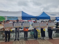 거제외국인근로자지원센터, 삼성중공업·한화오션서 기초질서 캠페인 전개