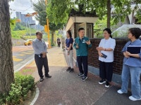 의창구, 우곡로 일대 주정차위반 단속 관련 주민불편사항 및 교통안전시설 현장점검