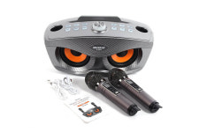 강력한 출력과 듀얼 마이크에 음성 제거 기능까지 갖춘 무선 노래방 기기