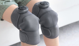 신소재 그래핀으로 빈틈 없는 찜질 가능한 ‘모락 바디안 무릎 온열 마사지기’