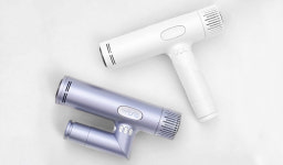 경량 설계&슬림 디자인에 110,000rpm 초강풍 제공하는 '와이즈 아이레 접이식 고속 헤어드라이기'