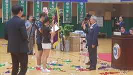 건협경기, 회장배 배드민턴 대회 개막