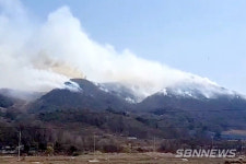 【아산】아산시 송악면 설화산에 화재...큰불 잡고 잔불 정리 중