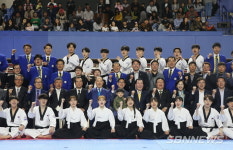 【내포】충남 태권도시범단 창단...감독·단원 등 총 31명 구성