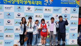【서천】문영식·지미림·박찬영 학생, 전국장애학생체전서 우수 성적 거둬