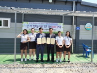 【서천】서천여자정보고, 오석영농조합법인과 업무협약 체결