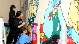 【내포】충남예고 학생들 참여 속에 쌍용종합사회복지관 벽화 완성