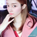 티아라 출신 한아름, 청초함 물씬 인형 비주얼 하늘이 참 예쁘던데