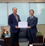 【서천】성일교회, 장항고등학교에 200만 원 장학금 기탁