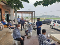 【서천】마서면, 다중이용시설 대상 코로나19 예방 활동