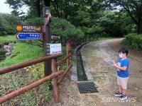 【레저】게임하면서 꽃과 나무를 찾아요~ 대전 한밭수목원, 배우기 게임장 설치