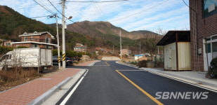 【교통】예산 향천사 진입도로 2차선 확장 완료...68면 주차장도 조성