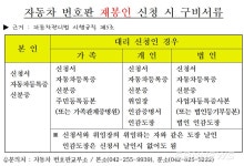 【시사】<행정> 비천공식 자동차번호판·봉인 탈착 사례 증가...과태료 주의하세요