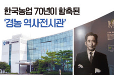 한국농업 70년이 함축된  ‘경농 역사전시관’