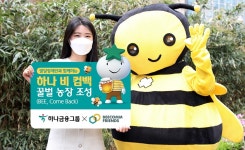 하나금융, 꿀벌 생태계 회복 지원 나선 까닭은