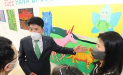하나금융, 발달장애 예술가 미술 공모전 하나 아트버스 시상