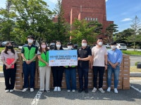 김천시, 취약가구 위해 간편식품 400세트 전달