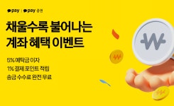 카카오페이·카카오페이증권, 채울수록 불어나는 계좌 혜택 이벤트 진행