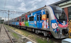 코레일유통, 수도권 전철 1호선에 서민금융 홍보 래핑열차 운행