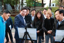 이상일 용인특례시장, 학교와 아파트 주변 환경 개선 방안 논의