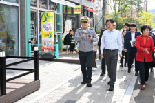 이민근 안산시장, 초지역 센트럴포레 민원 현장 로드 체킹