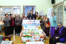 김성제 의왕시장, 설 앞두고 사회복지시설 위문 격려