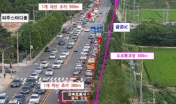 파주시, 서울∼문산 고속도로 금촌 나들목(IC) 진입로 확장