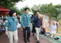 하은호 군포시장, 폭염대응 현장 직접 살펴