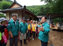 청도군, 집중호우 피해 복구 총력…주민 지원·예산 집행 속도