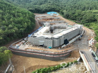 고흥군, 하늘공원 공정률 75% 돌파... 내년 1월 문 연다