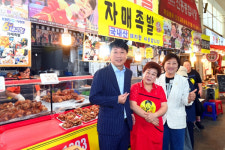 차준택 부평구청장, 추석 맞아 전통시장 방문