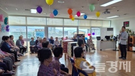 이병철 강진부군수, 추석 명절 노인복지시설 위문