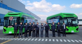 우진산전, 1회 충전으로 708km 달리는 수소버스 출고