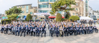 윤환 계양구청장, 황어장터서 제107주년 3·1절 기념식 참석