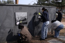 신천지자원봉사단 동작지부, 한강 방어선 전사자 명비 정화 활동 전개