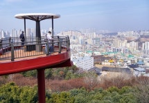 미추홀구, 수봉공원 스카이워크 개장…도심 조망 관광 본격화