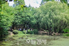 넷플릭스 동궁 흥행에 호서대 아산캠퍼스도 인기…국내외 방문객 발길 이어져