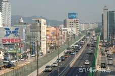 수원시, 22~28일 동수원 고가차도 하행선(오산방향) 도로 정비공사