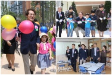 조희연 교육감, 서울항동초·유치원 개교·개원식 참석