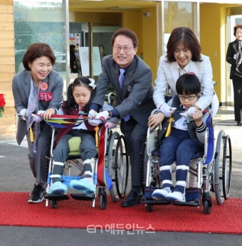 서울나래학교 개교식 참석한 조희연 교육감