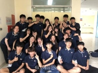 하노이 한국국제학교 학생회, 독도사랑 뱃지 등 제작 수익금 독도사랑운동본부에 전달