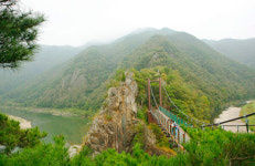 [여행] 차박 캠핑 명소인 달천 변 봉우리, 충주 수주팔봉